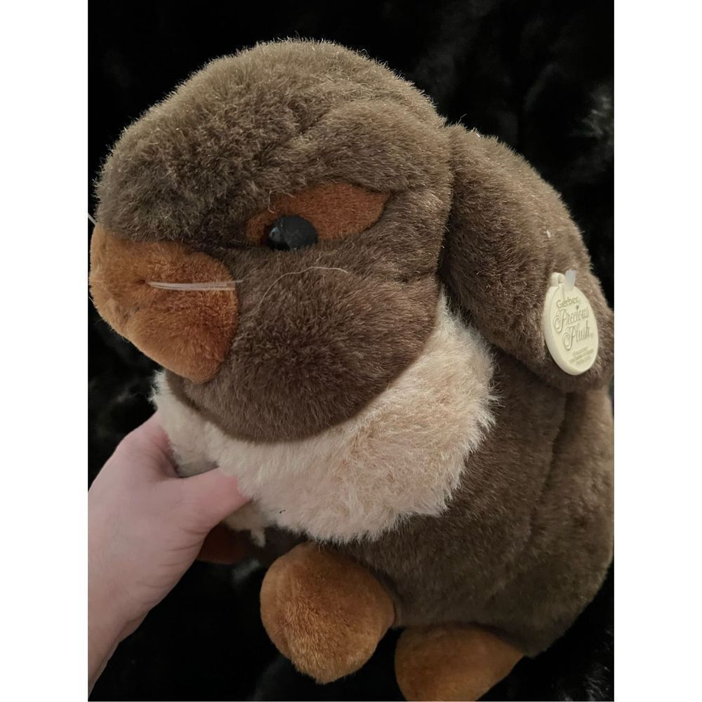 Vintage Gerber Precious Plush Bunny Rabbit Stuffed Toy 16"